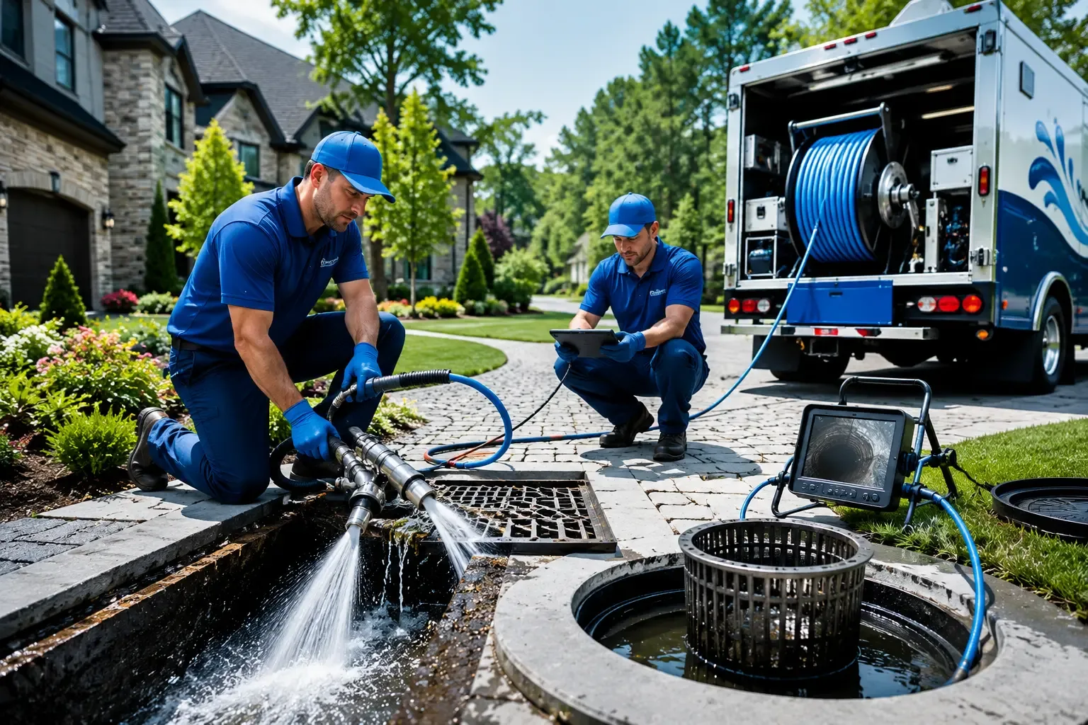 Local outdoor drain cleaning professionals in Farley, MO